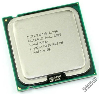 Лот: 6284806. Фото: 1. Intel Celeron Dual-Core E1200... Процессоры