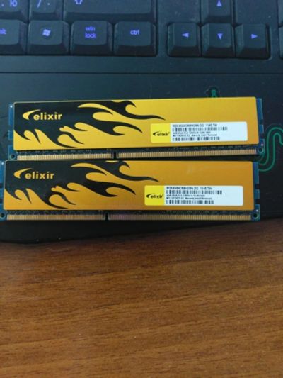 Лот: 11628715. Фото: 1. Elixir Nanya 8gb (2x4gb) DDR3-1600. Оперативная память
