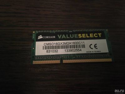 Лот: 18288536. Фото: 1. Оперативная память Corsair 8 ГБ... Оперативная память