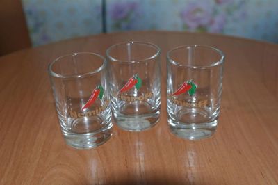 Лот: 3102024. Фото: 1. стопки Nemiroff 3 шт. Кружки, стаканы, бокалы