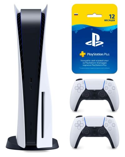 Лот: 18449096. Фото: 1. Sony playstation 5 с дисководом... Игровые приставки, консоли