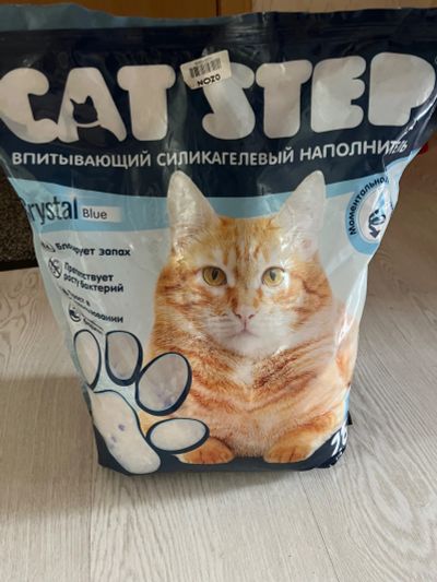 Лот: 20593807. Фото: 1. Наполнитель впитывающий силикагелевый... Миски, лотки, наполнители