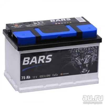 Лот: 16685202. Фото: 1. Аккумулятор Bars Silver 75 Ач... Аккумуляторы