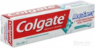 Лот: 10499480. Фото: 1. Зубная паста Colgate Max White... Уход за полостью рта