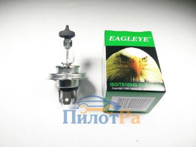 Лот: 8420588. Фото: 1. Лампа H4 Eagleye 12В 60/55Вт... Оптика и освещение