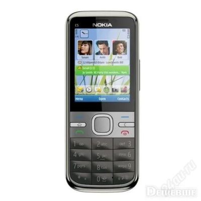Лот: 1583829. Фото: 1. Nokia C5-00.2 5MP WARM GREY (на... Смартфоны