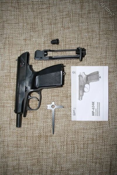 Лот: 5003247. Фото: 1. Пневматический пистолет MP-654K. Пневматическое оружие