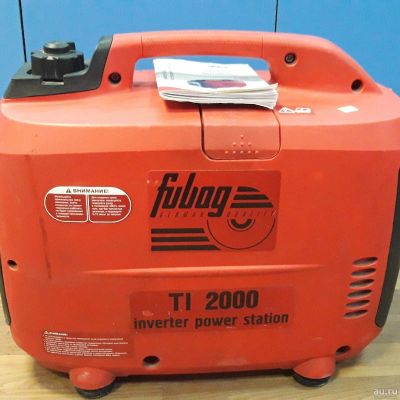 Лот: 13727004. Фото: 1. Электрогенератор Fubag TI 2000. Другое (туризм)
