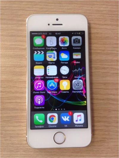 Лот: 7473972. Фото: 1. iPhone 5s 16Gb Gold A1457. Смартфоны