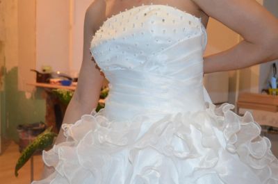 Лот: 5290294. Фото: 1. Красивое свадебное платье. Свадебные платья