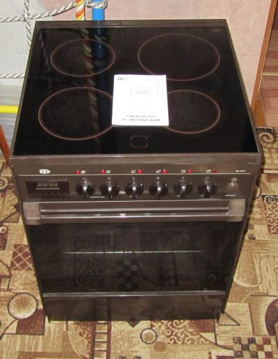 Лот: 25760185. Фото: 1. Электропечь ЗВИ-501 стеклокерамическая... Плиты, духовые шкафы, варочные поверхности