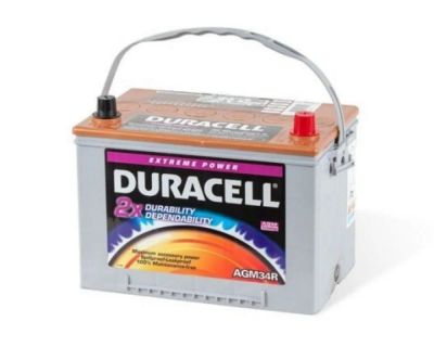 Лот: 11453313. Фото: 1. Агм agm gel гель Duracell AGM34R... Аккумуляторы