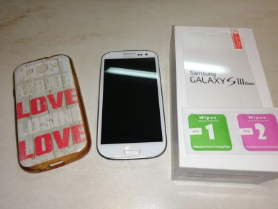 Лот: 15480340. Фото: 1. Samsung Galaxy S III duos. Смартфоны