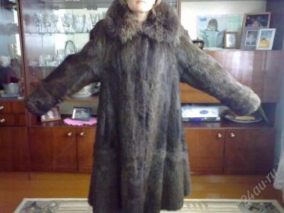 Лот: 956303. Фото: 1. шуба нутриевая. Верхняя одежда