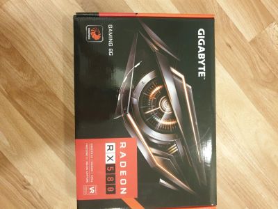 Лот: 17119594. Фото: 1. Видеокарта rx 580 8gb. Видеокарты