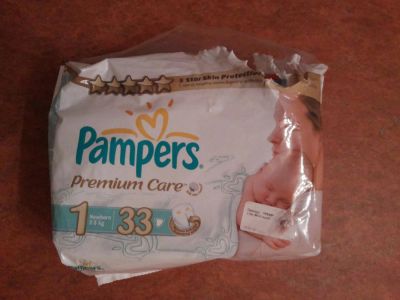 Лот: 3292171. Фото: 1. памперсы 14шт. Детская гигиена