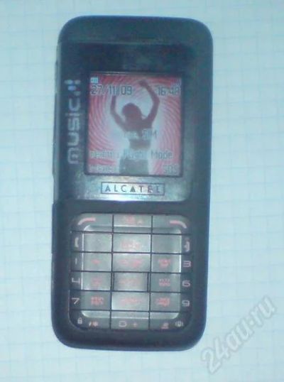 Лот: 170966. Фото: 1. Alcatel OT-E801 music mobile... Кнопочные мобильные телефоны