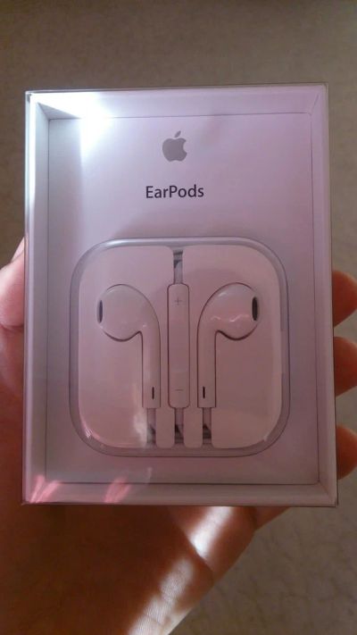 Лот: 5436655. Фото: 1. Наушники (гарнитура) Apple EarPods... Красноярск