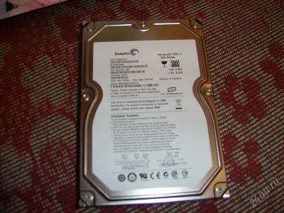 Лот: 1750486. Фото: 1. hdd-Seagate Barracuda 7200.11... Жёсткие диски (HDD)