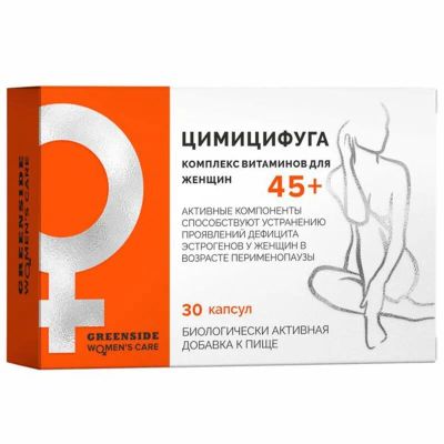 Лот: 25624781. Фото: 1. Цимицифуга с комплексом витаминов... Лекарства