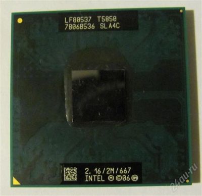 Лот: 1565449. Фото: 1. Процессор Intel T5850 2 ядра по... Процессоры