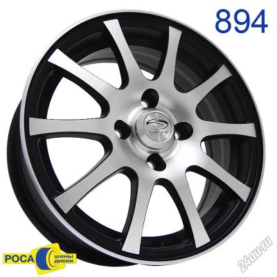 Лот: 5623898. Фото: 1. Комплект дисков Sakura Wheels... Диски