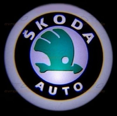 Лот: 5606954. Фото: 1. Лазерная проекция логотипа автомобиля... Оптика и освещение