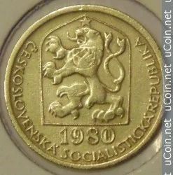 Лот: 4197831. Фото: 1. Чехословакия 20 геллеров 1980. Остальные страны