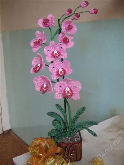 Лот: 1061545. Фото: 1. орхидея "моя лапуська". Фигурки, статуэтки