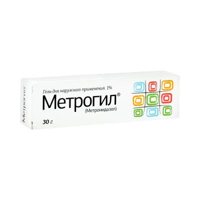 Лот: 23988814. Фото: 1. Метрогил гель 1% 30г. Лекарства