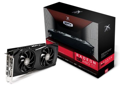 Лот: 17862285. Фото: 1. XFX AMD Radeon ™ RX 480 GTR 8GB... Видеокарты