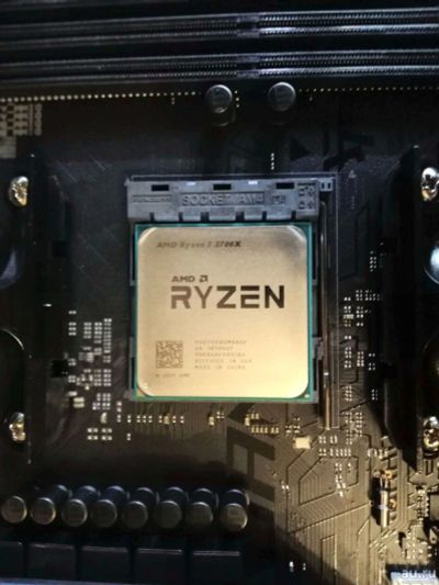Лот: 17597891. Фото: 1. Процессор AMD Ryzen 7 2700X AM4... Процессоры