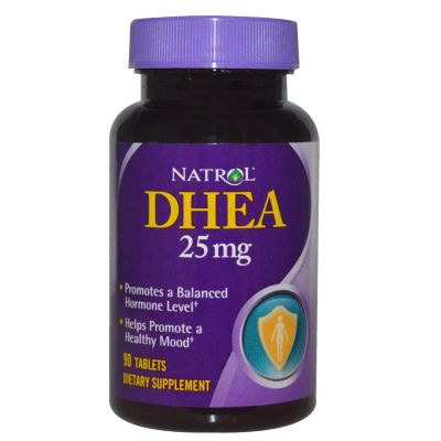 Лот: 9182448. Фото: 1. DHEA 25 мг от Natrol (Спортивное... Спортивное питание, витамины