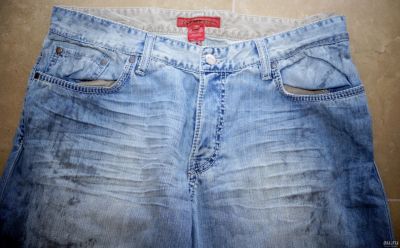 Лот: 13229374. Фото: 1. Ультра модные джинсы FCUK Jeans... Джинсы