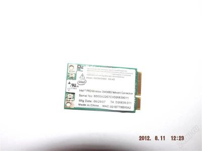 Лот: 2003529. Фото: 1. WI-FI карта для ноутбука mini-pci... Платы расширения, контроллеры, доп. порты