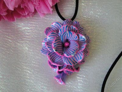 Лот: 1050112. Фото: 1. Изделия из полимерной глины,колье... Колье