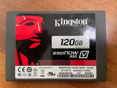 Лот: 21434923. Фото: 1. SSD 120Gb Kingstone SSDNow V300. SSD-накопители
