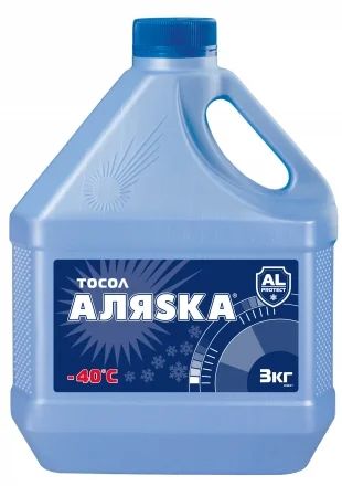 Лот: 11337574. Фото: 1. Тосол Аляска А-40 3кг. Масла, жидкости