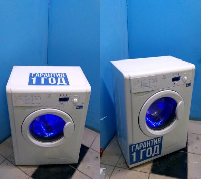 Лот: 14062029. Фото: 1. Стиральная машина Indesit wise... Стиральные машины