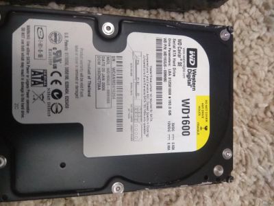 Лот: 17936264. Фото: 1. HDD WD 160 Gb SATA. Жёсткие диски (HDD)