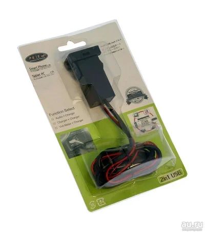 Лот: 13950688. Фото: 1. USB разъем в штатную заглушку... Аксессуары для автозвука