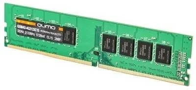 Лот: 17779607. Фото: 1. Оперативная память Qumo DDR4 dimm... Оперативная память