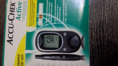 Лот: 6359505. Фото: 1. Глюкометр Accu-Chek active. Оборудование