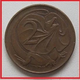 Лот: 14027539. Фото: 1. %% Австралия 2 цента 1966. Австралия и Океания