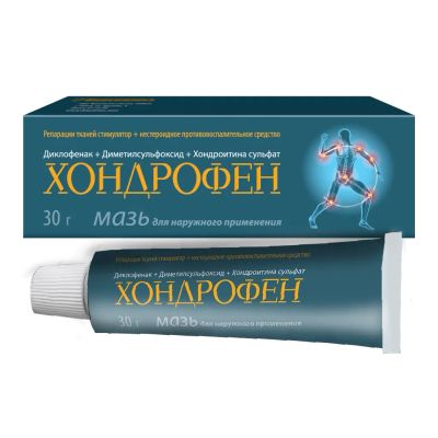 Лот: 23259867. Фото: 1. Хондрофен мазь для нар. прим... Лекарства