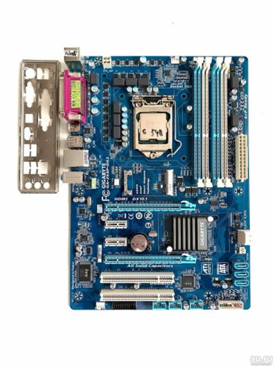 Лот: 16920992. Фото: 1. Отличная плата под LGA 1155: Gigabyte... Материнские платы