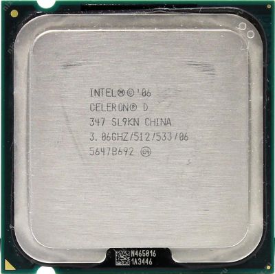 Лот: 7113005. Фото: 1. процессор Intel Celeron D 347... Процессоры
