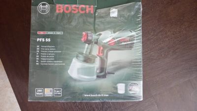 Лот: 12098043. Фото: 1. Краскопульт Bosch PFS 55, 110... Электроинструмент