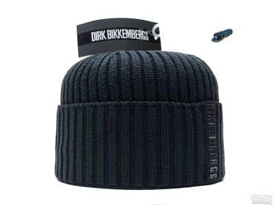 Лот: 16999181. Фото: 1. Шапка Dirk Bikkembergs (черный... Головные уборы