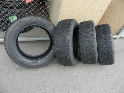 Лот: 1244489. Фото: 1. Шины зимние "GOOD YEAR" R 15". Шины